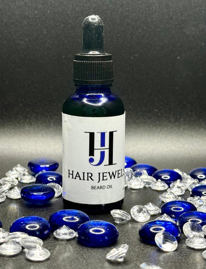 Hair Jewels nourishing beard oil for softening and shine